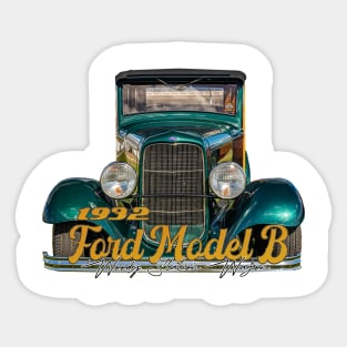 1932 Ford Model B Woody Station Wagon Sticker